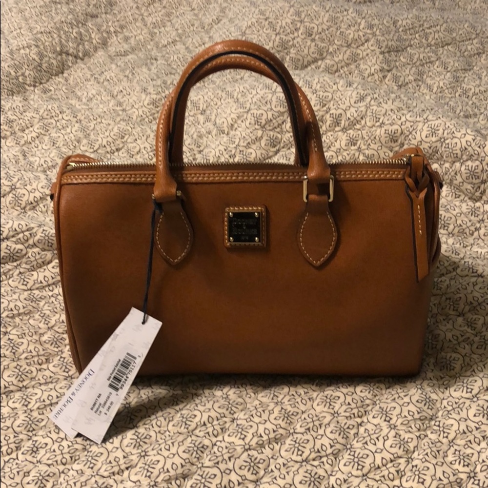 Dooney and Bourke side pocket satchel